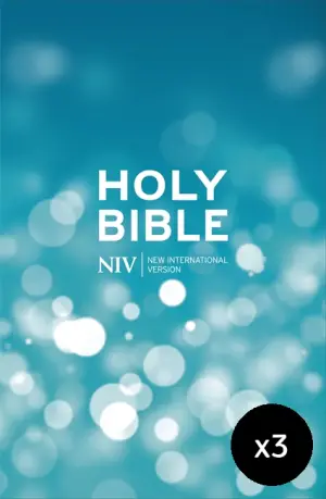 NIV Popular Pew Bible – Pack of 60 Blue Hardbacks for Churches and Groups