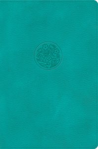 NASB Giant Print Reference Bible, Teal Leathertouch, Indexed