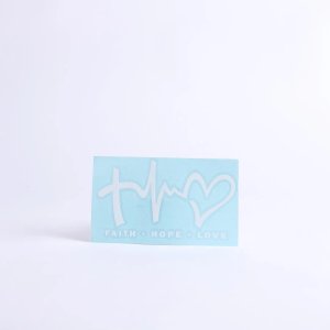Faith, Hope, Love Auto Vinyl Decal