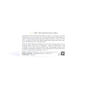 Oil Of Joy Anointing Oil Pocket Card - Pack of 50