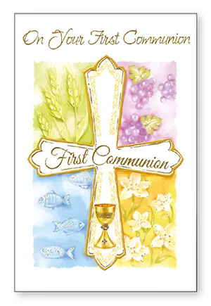 Communion Symbolic Card