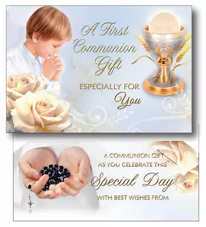 Communion Card/Boy/Money Wallet