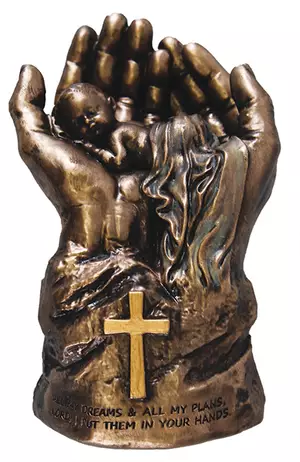 Veronese Resin Statue/2 1/2 inch Palm of Hand