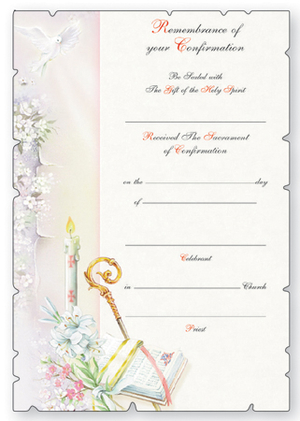 Baptismal Certificate/Girl