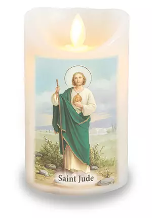 LED Candle/Scented Wax/Timer/St.Jude