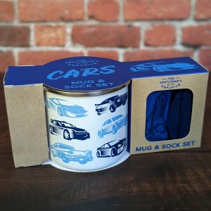 Enamel Mug & Socks - The Gentleman's Emporium Cars