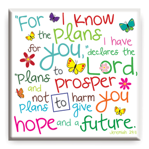 I Know the Plans Magnet