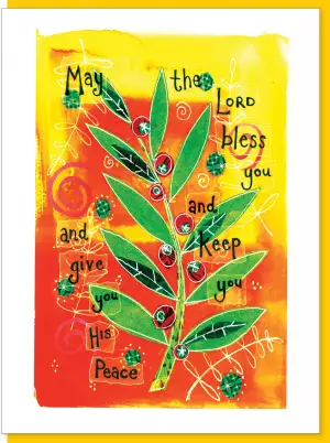 Give You Peace Greetings Card