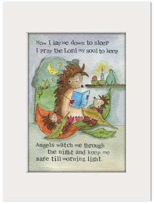 Nursery Print Child's Print A Bedtime Prayer Single print