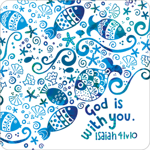 God is with you coaster