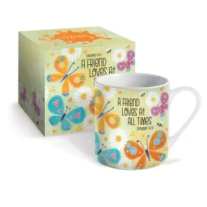 A Friend Loves Butterfly Mug & Gift box