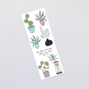 'Be Still' (House Jungle) Bookmark