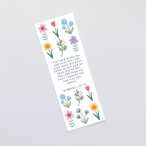 'The Lord Bless You' (Spring) Bookmark