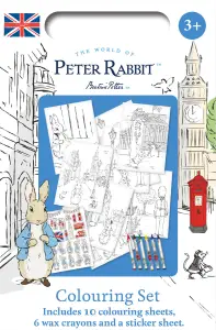 A5 Colouring Set - Peter Rabbit Out & About