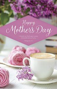 Mother's Day Bulletin: Happy Mother's Day 2026 (Package of 100)
