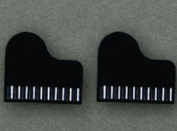 Grand Piano Cufflinks In Box (Psn330F)