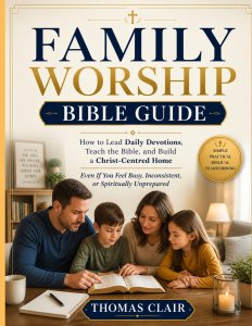 Family Worship Bible Guide: How to Lead Daily Devotions, Teach the Bible, and Build a Christ-Centred Home Even If You Feel Busy, Inconsistent, or Spir