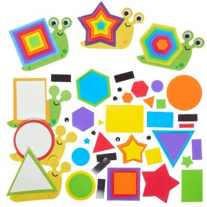 Learn Shapes Snail Magnet Kits (Pack of 6)