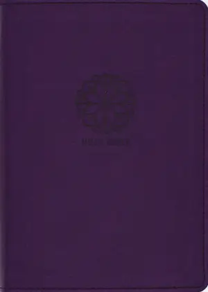 NRSVue, Holy Bible with Apocrypha, Compact, Leathersoft, Purple, Comfort Print