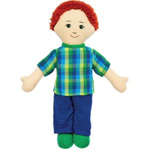 Dad Doll - White Skin & Red Hair