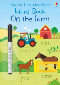 Little Wipe-clean Word Book On The Farm