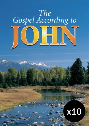 King James The Gospel according to John, Pack of 10