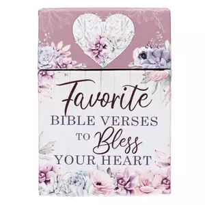 Box of Blessings Favorite Bible Verses To Bless the Heart
