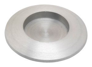 Matt Aluminium Candle Holder D 5 cm Inside