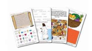 Reusable Bible Activity Cards