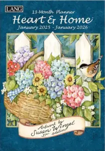 2025 13-Month Planner-Pocket-Heart & Home (4.625" x 6.5")