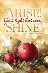 Arise! Shine! Christmas Bulletin (pack of 100)