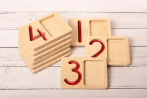 Number Trays 1 - 9
