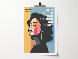 Proverbs 31 A4 Poster