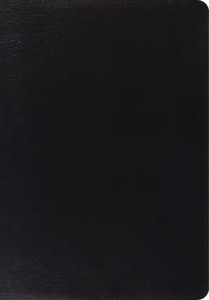 ESV Giant Print Bible, Red Letter (Genuine Leather, Black)