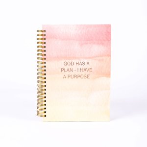 Plans & Purpose Spiral Bound Journal