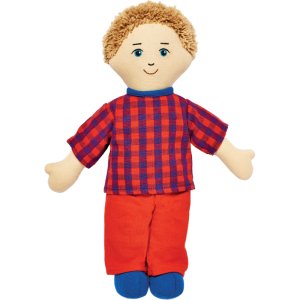 Dad Doll - White Skin & Blonde Hair