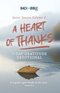 Quiet Spaces a Heart of Thanks