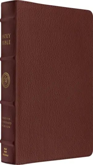 ESV Heirloom Bible, Scriptura Sacra: Personal Size Reference Edition (Calfskin, Grenada)
