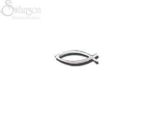 Silver Fish Lapel Pin Pack of 6