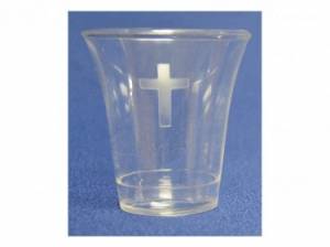 Disposable Communion Cups with Cross Pack of 200