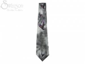 Isaiah 40:31 Eagles Grey Tie