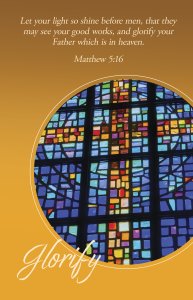 Legacy Bulletin: Glorify (Package of 100)
