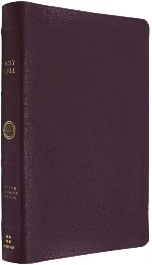 ESV Heirloom Bible, Gloria Dei: Single Column Edition (Calfskin, Bordeaux)