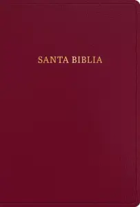 RVR 1960 Biblia Letra Súper Gigante, Borgoña, Imitación Piel