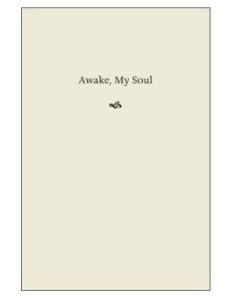 Awake, My Soul