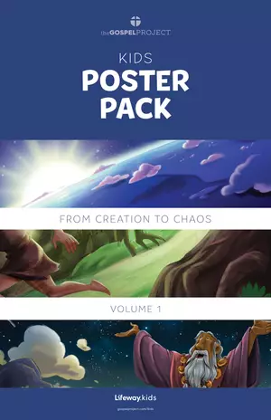 Gospel Project for Kids: Kids Poster Pack - Volume 1: From Creation to Chaos