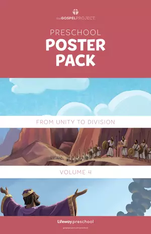 Gospel Project for Preschool: Preschool Poster Pack - Volume 4: From Unity to Division