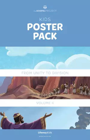 Gospel Project for Kids: Kids Poster Pack - Volume 4: From Unity to Division
