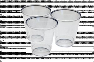 Clear Disposable Cups (Pack of 1,000) (RW77)