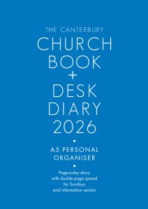 The Canterbury Church Book and Desk Diary 2026 A5 Personal Organiser Edition